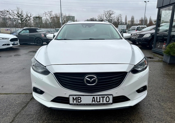 Mazda 6 cena 49999 przebieg: 159790, rok produkcji 2014 z Szczecin małe 466